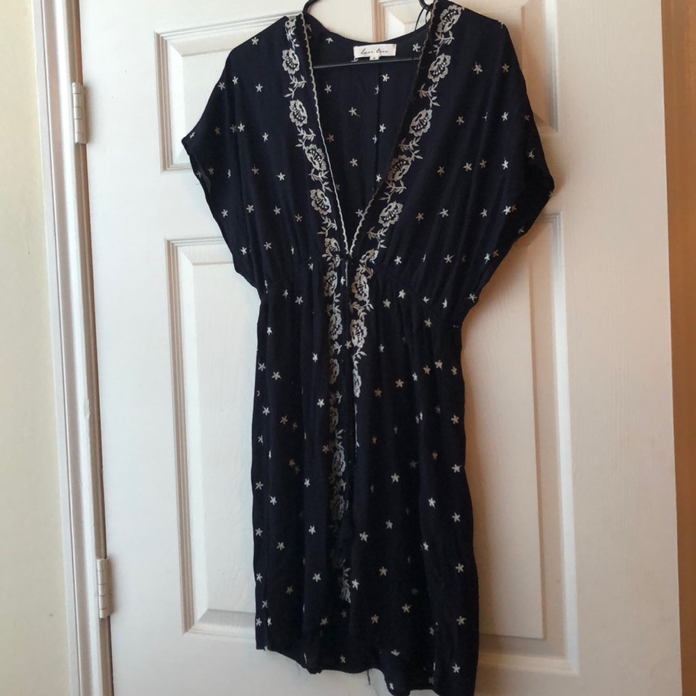 Navy blue dress
